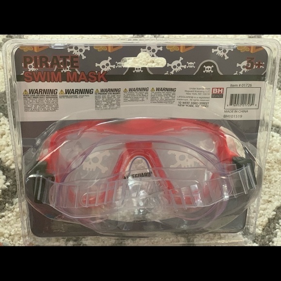 Pirate Swim Mask Lifeguard - Picture 4 of 7